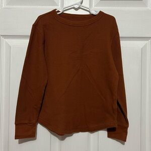 💗 Old Navy - Kids Brown Long Sleeve Shirt